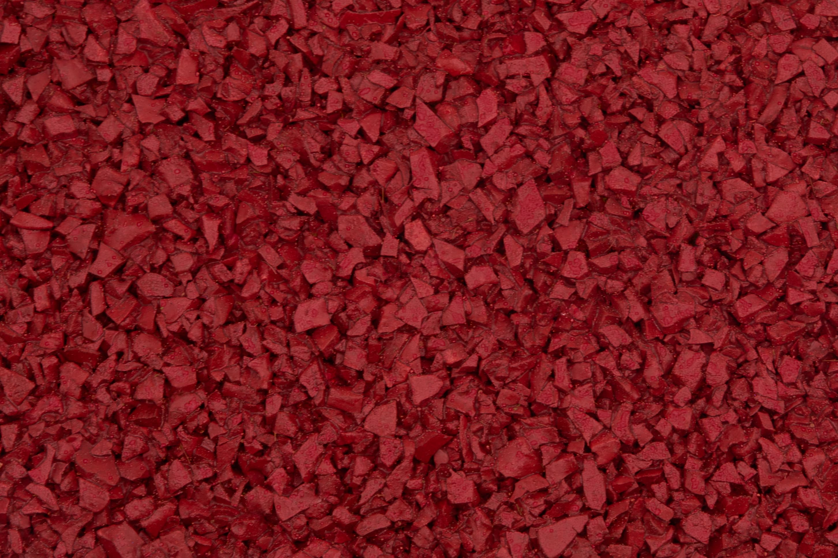 Малиновая резиновая крошка