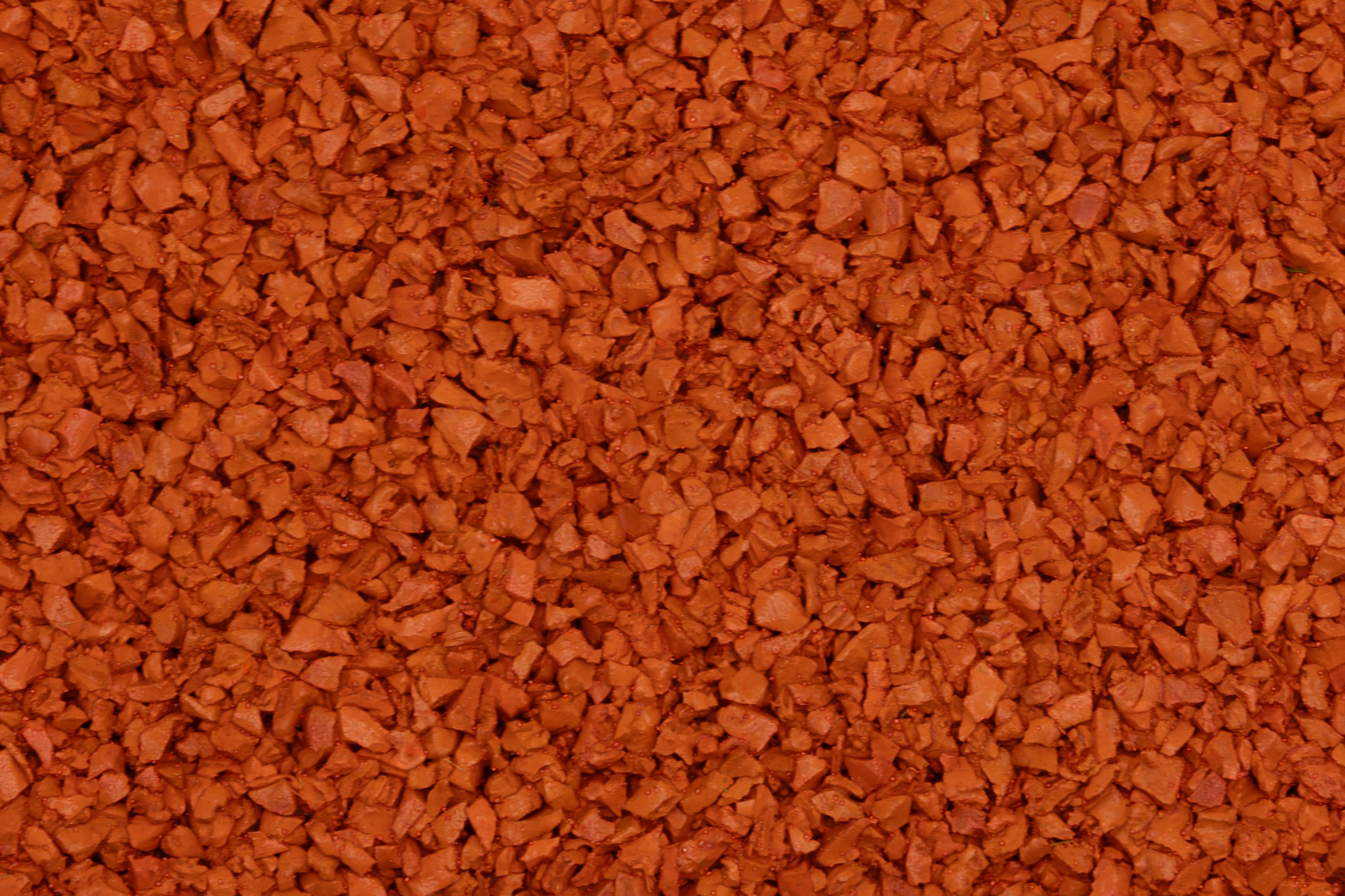 Оранжевая резиновая крошка