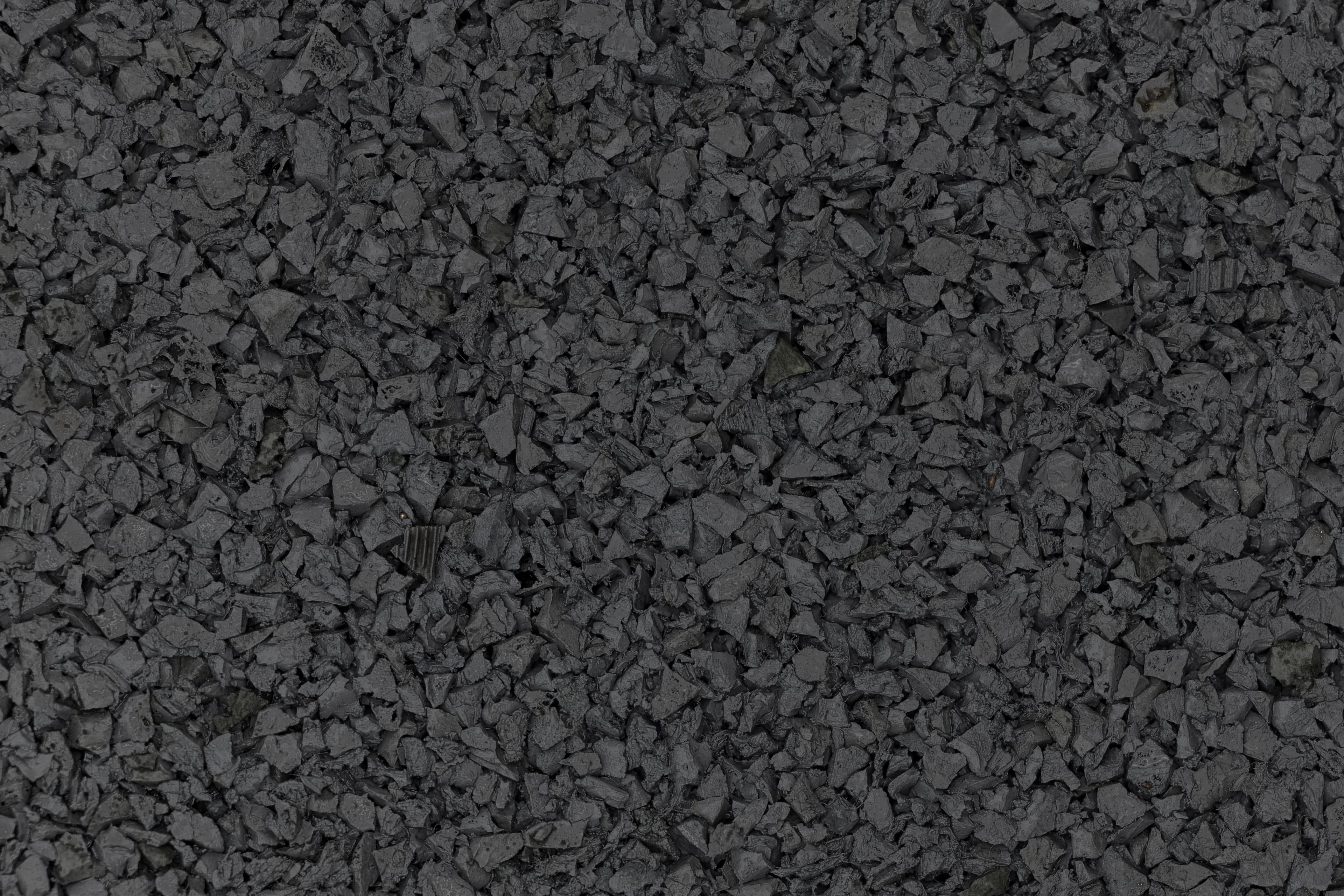 Темно-серая резиновая крошка