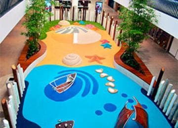 Безопасное резиновое покрытие для детей