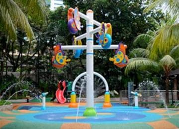 Резиновое покрытие для детской площадки