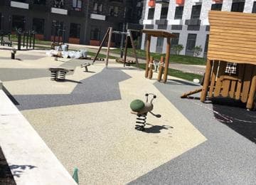 Применение резиновой крошки