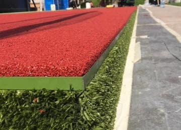 Применение резиновой крошки