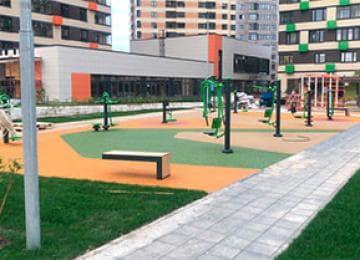 Покрытие детской площадки